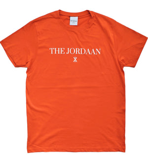 The Jordaan Amsterdam Unisex Tshirt,  Rich Orange 