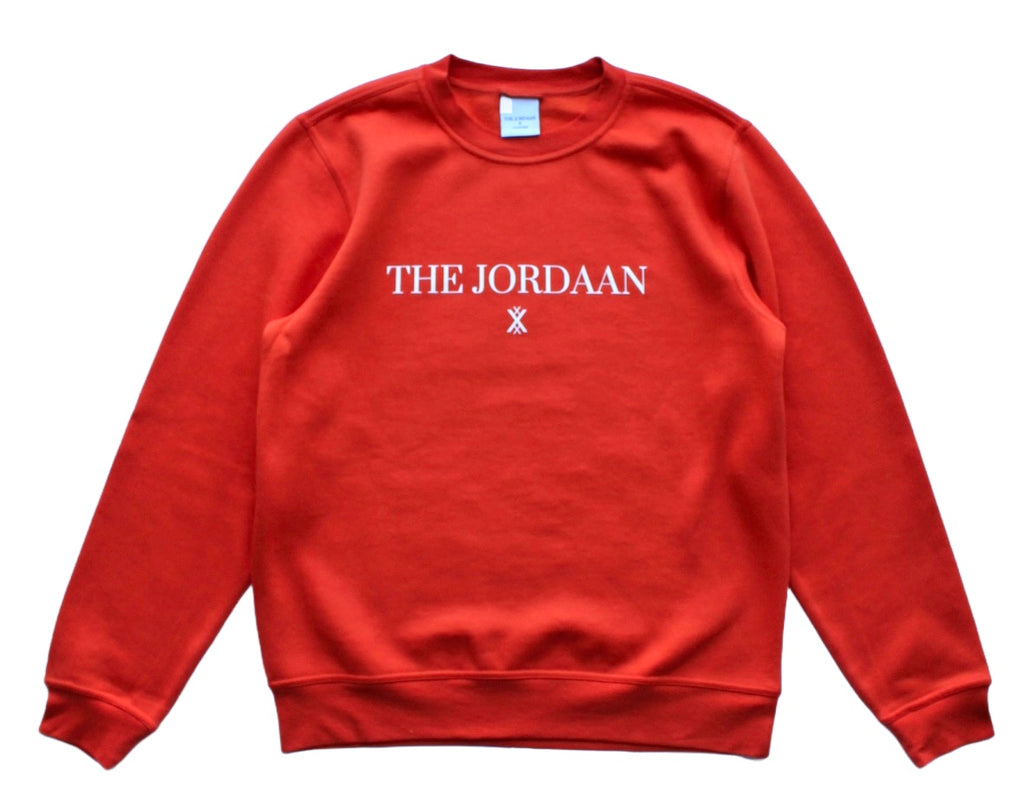 The Jordaan Amsterdam Sweatshirt, Rich Orange 