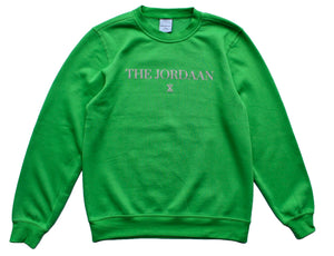 The Jordaan Amsterdam Sweatshirt, Green Pink 
