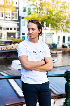 The Jordaan Amsterdam T-shirt, White 