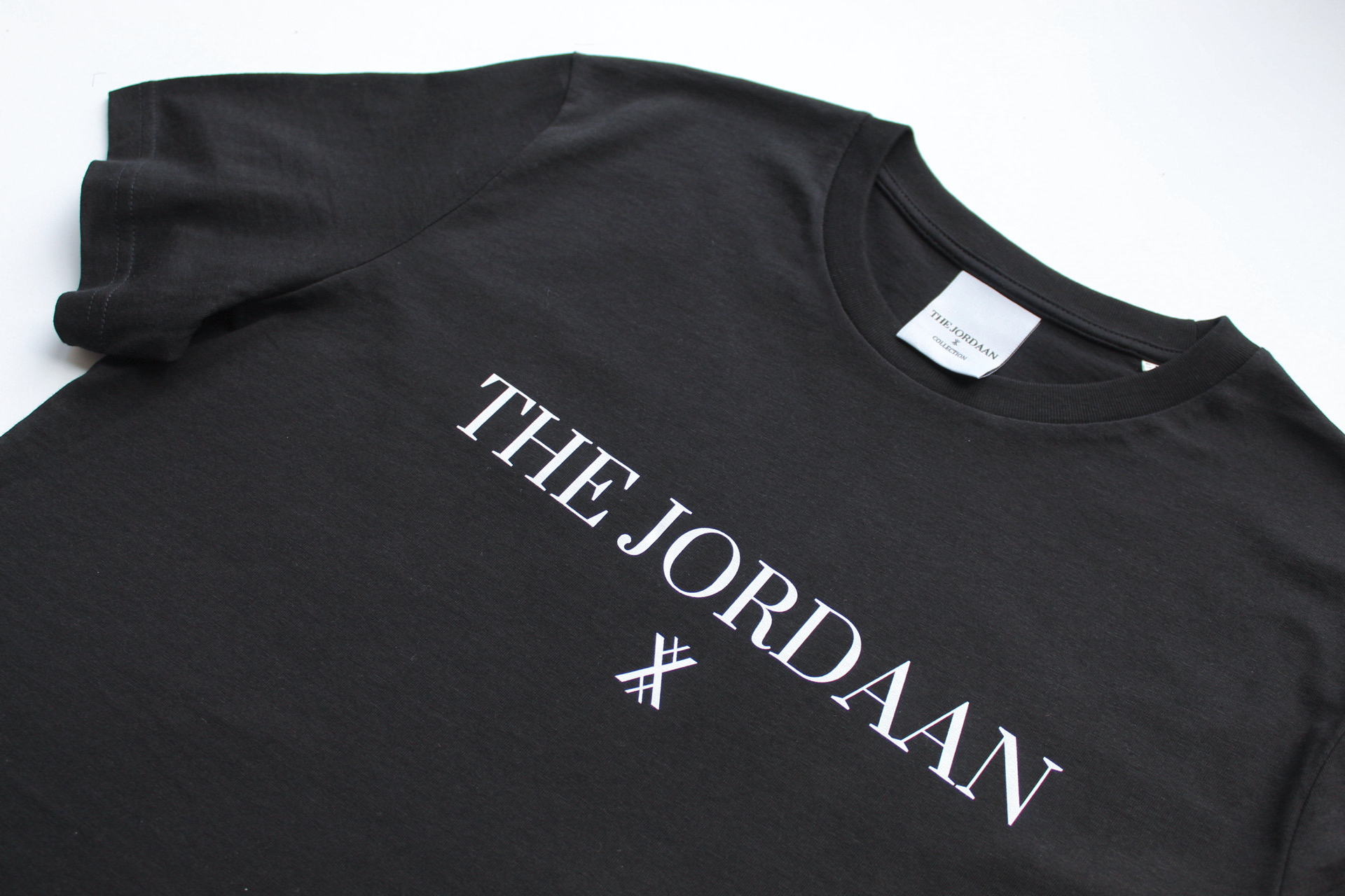 Close Up The Jordaan Amsterdam Unisex T-shirt, Black