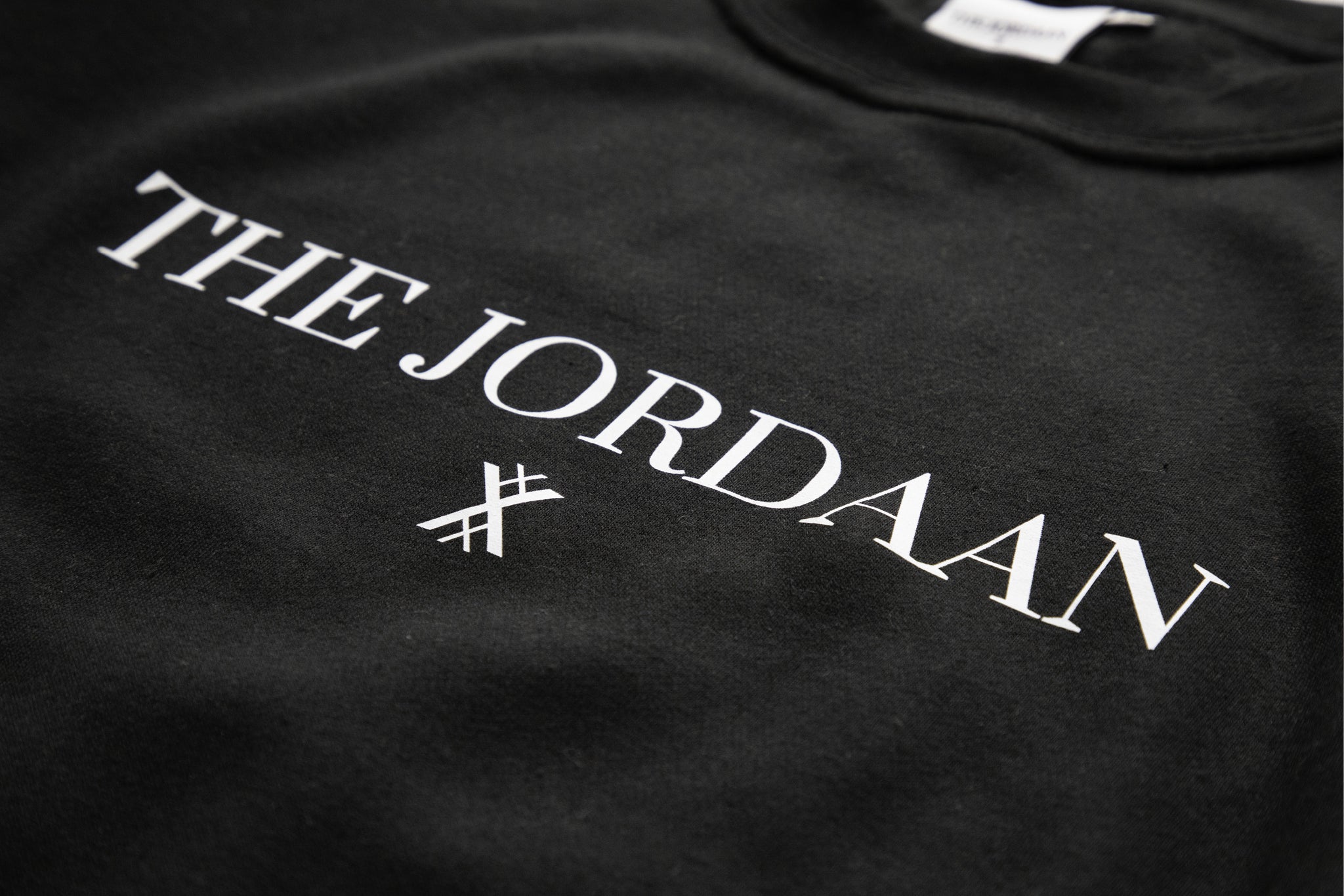 The Jordaan Unisex Sweatshirt, Black 
