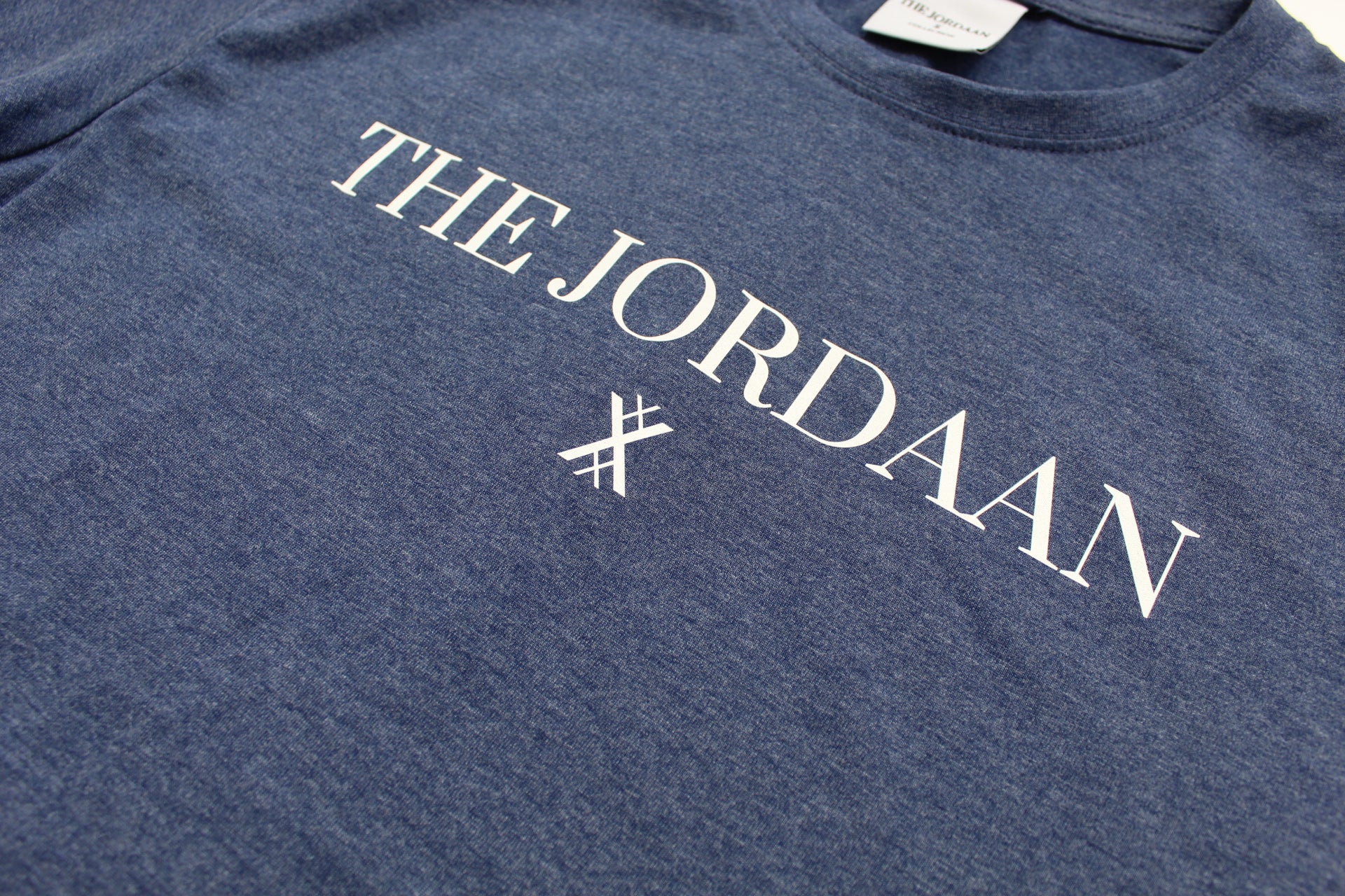 Close up The Jordaan Amsterdam T-shirt, Denim Blue 
