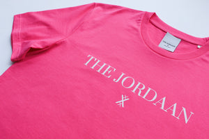 Close Up The Jordaan Amsterdam T-shirt, Pink White 