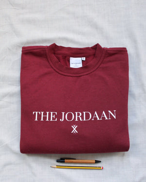 The Jordaan Unisex Sweatshirt, Maroon